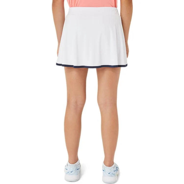 Asics Skort Girls Wit Blauw