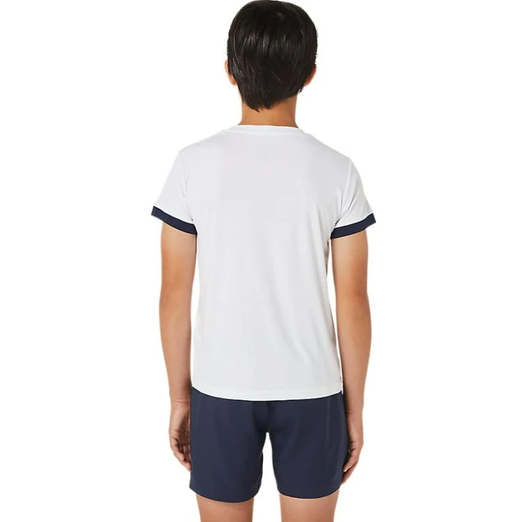 Asics Boys T-Shirt Tennis SS Top Jongens Wit