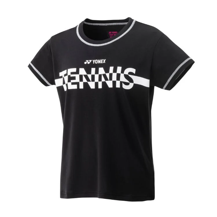 Yonex T-Shirt Dames Zwart