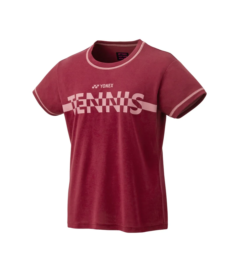Yonex T-Shirt Dames Bordeaux Rood
