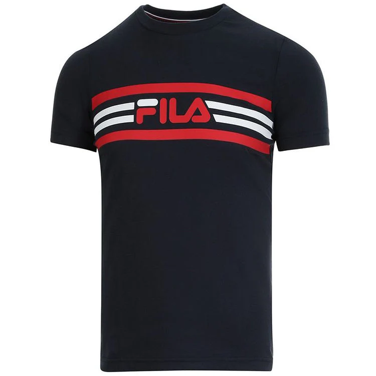 Fila T-Shirt Nicky Junior Navy Rood Wit