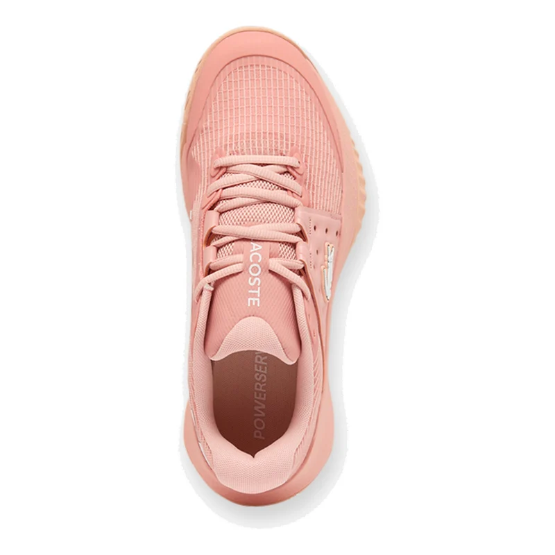 Power Serve Allcourtschuh Damen-apricot, weiß