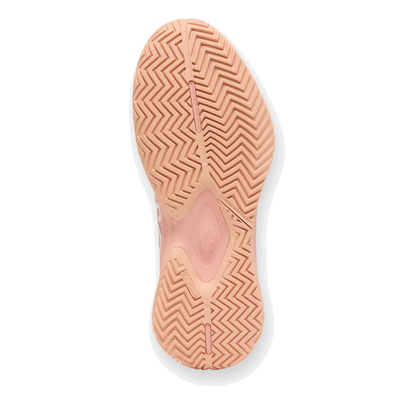 Power Serve Allcourtschuh Damen-apricot, weiß