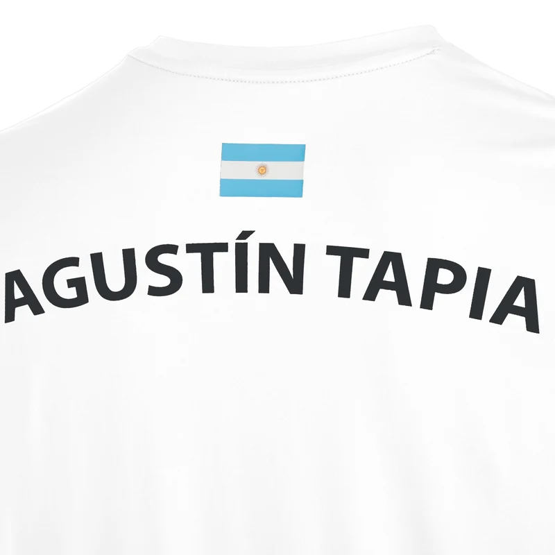 Agustin Tapia T-Shirt Herren - weiß