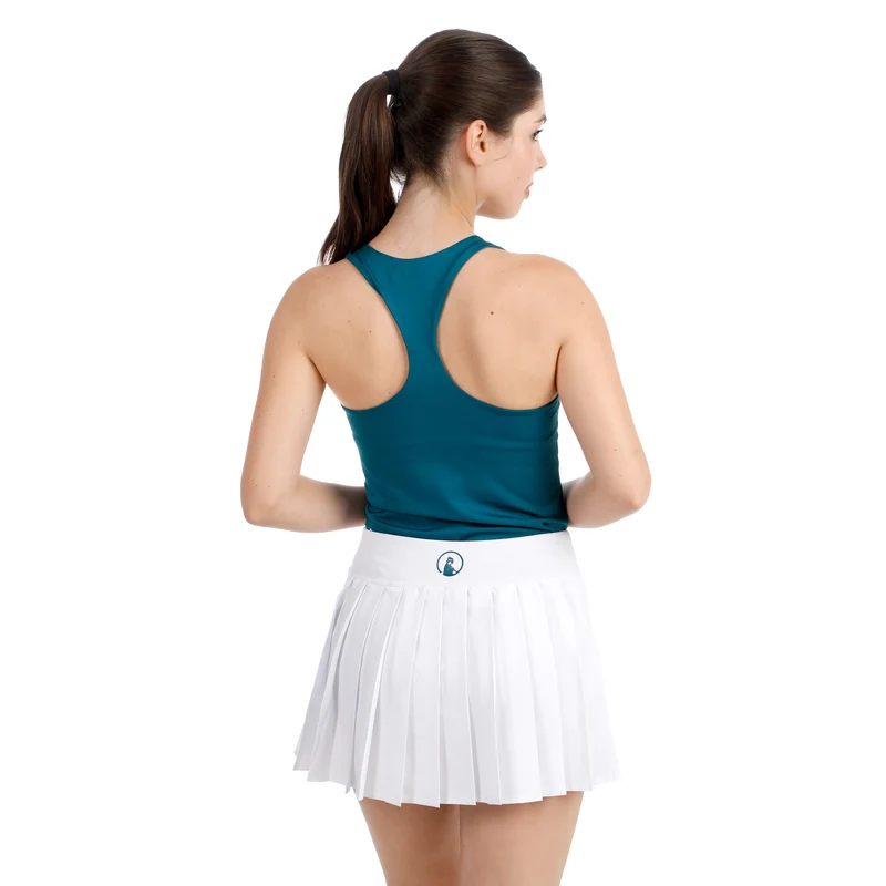 Create Inside In Tank-Top Damen-Petrol,Weiß