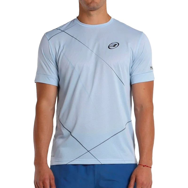 BULLPADEL AIREO Azul Claro Hombre (Camiseta)