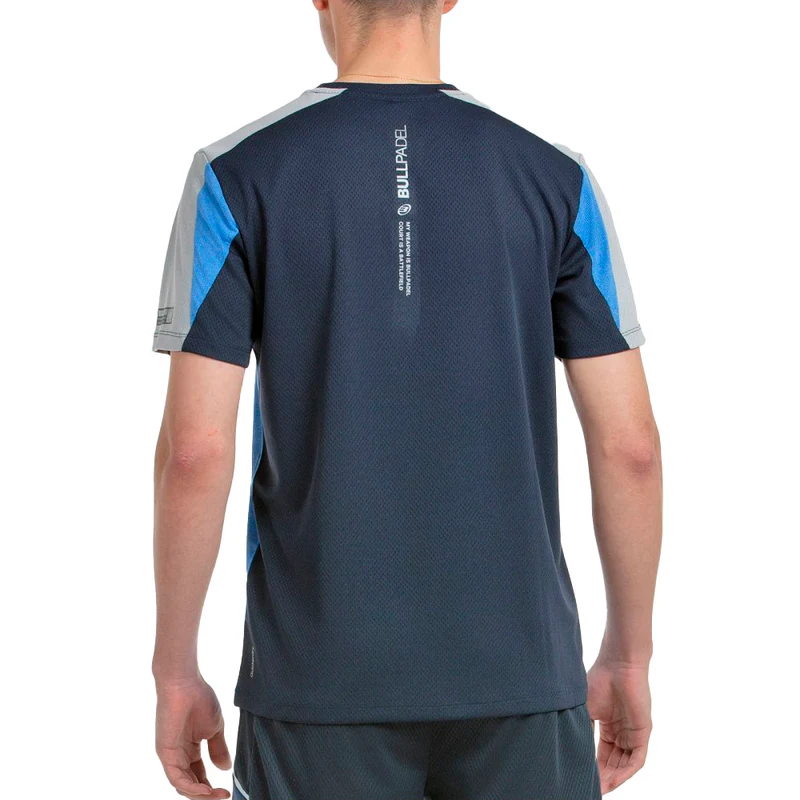 BULLPADEL BREGO Azul Hombre (Camiseta)