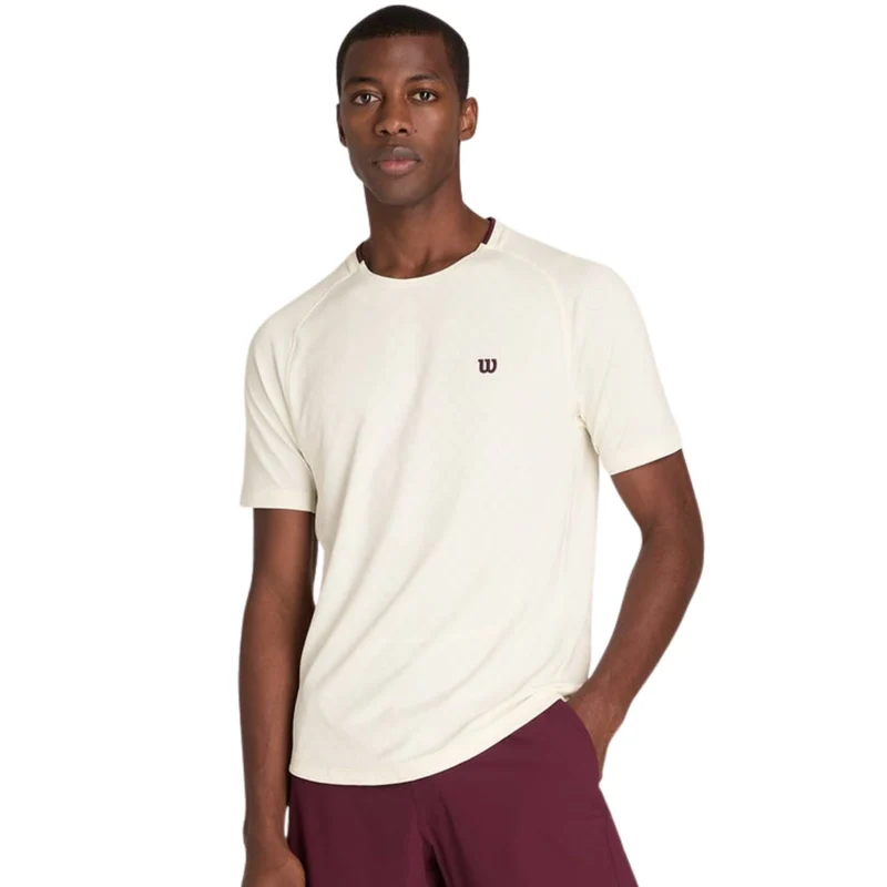 Wilson Serve Out T-Shirt Sandrift