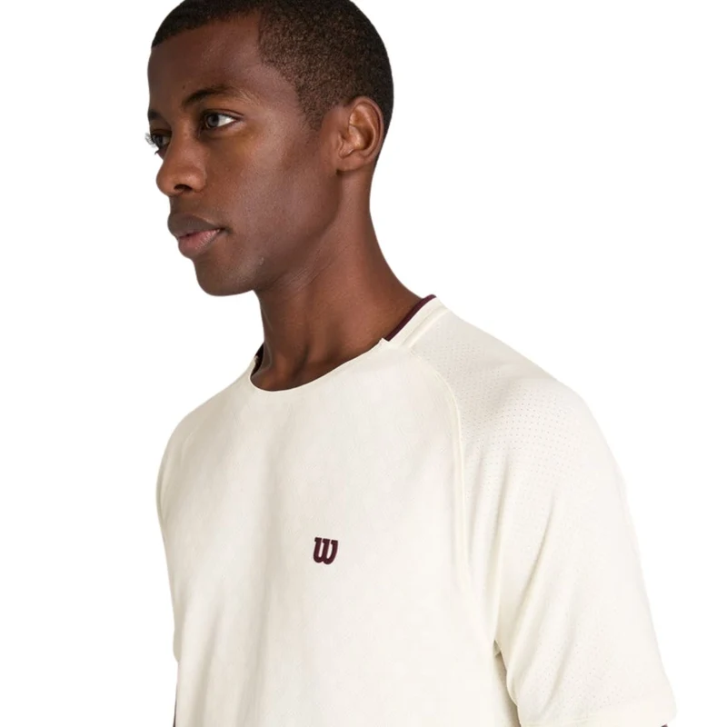 Wilson Serve Out T-Shirt Sandrift
