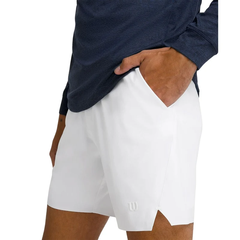 Wilson Tournament Short V2 7" Unlined Bright White