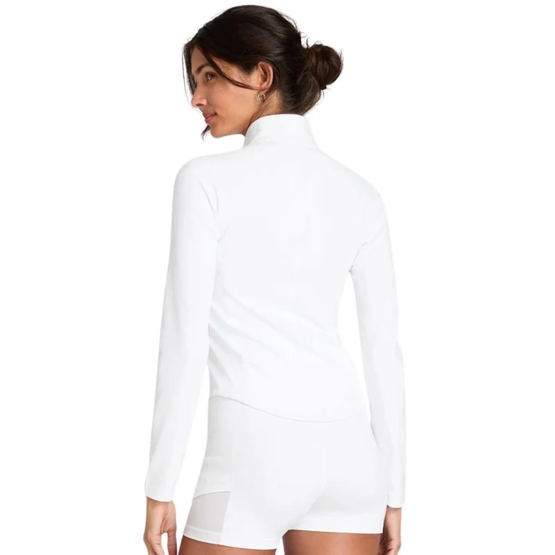 Wilson W Baseline Half Zip Bright White