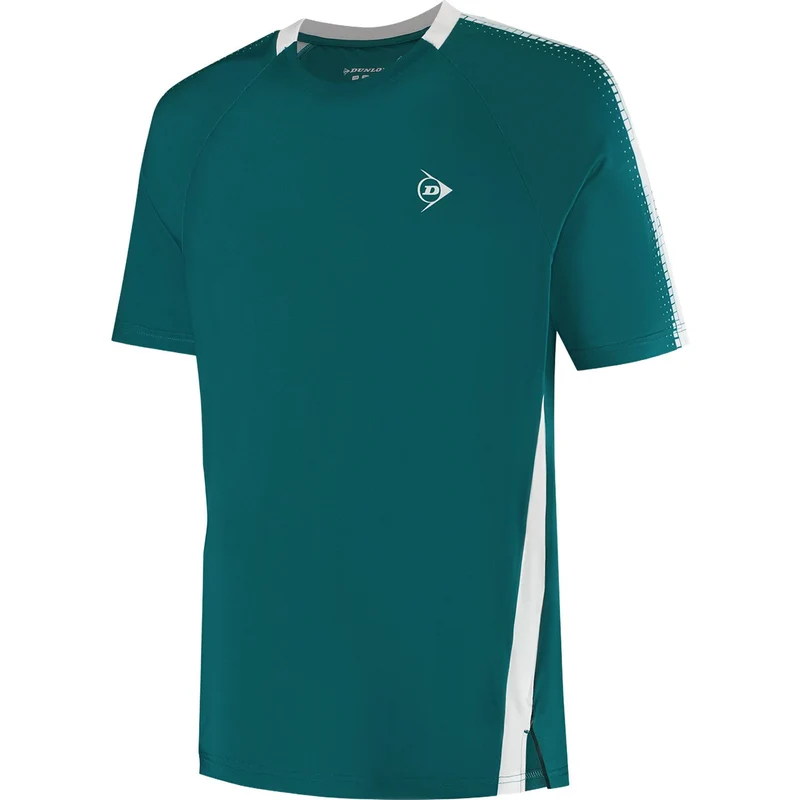 Dunlop Mens Game Tee 2 White/Shaded Spruce