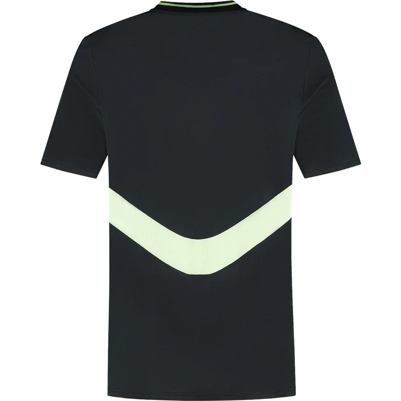 Dunlop Mens Game Tee 1 Black/Fair Green