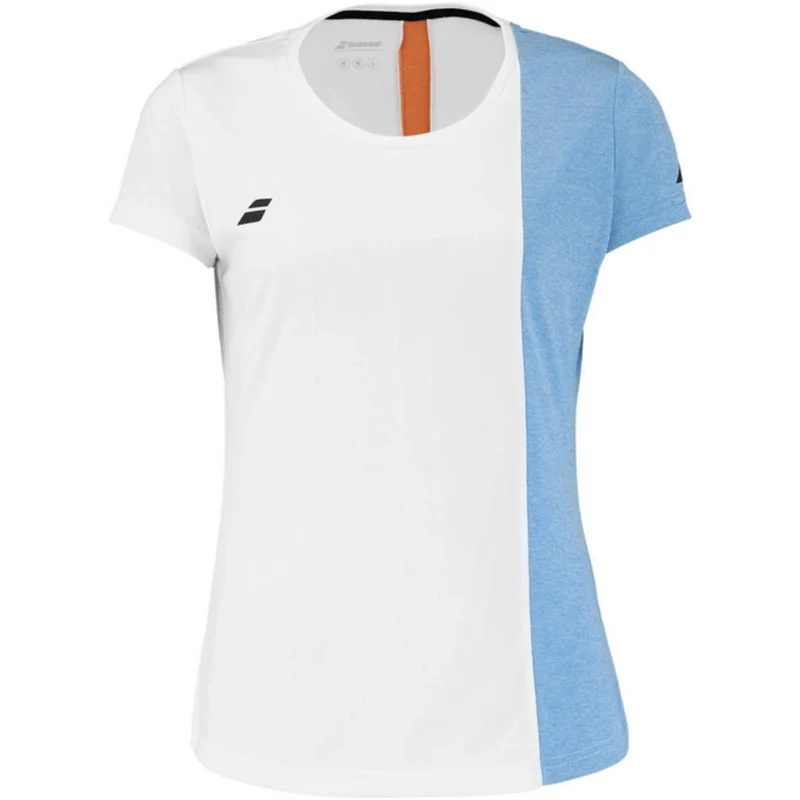 Babolat Play Cap Sleeve Top W White/Blue