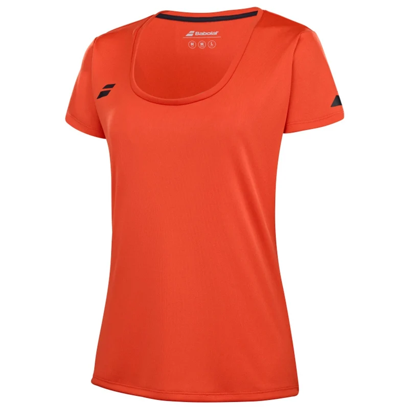 Babolat Play Cap Sleeve Top W Fiesta Red