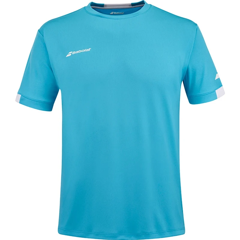Babolat Play Crew Neck T-shirt Cyan Blue