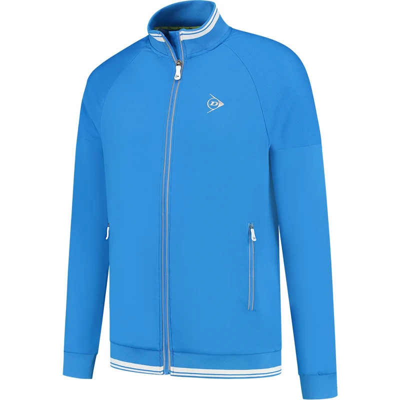 Dunlop Club Mens Knitted Jacket Royal Blue