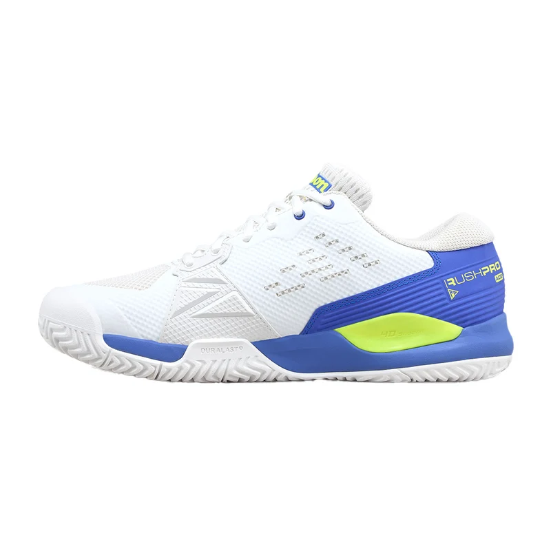 WILSON RUSH PRO ACE White/Blue FW25 (Zapatillas)
