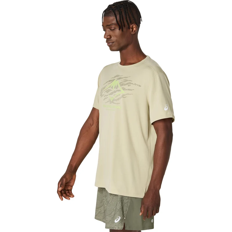 Fujitrail Logo Laufshirt Herren-Grün