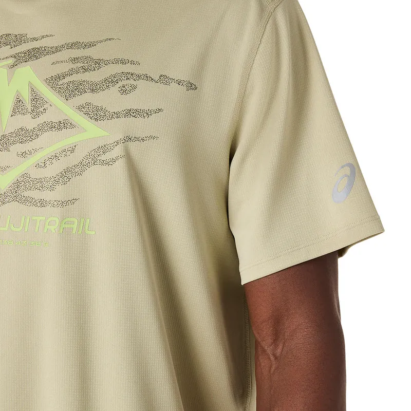 Fujitrail Logo Laufshirt Herren-Grün