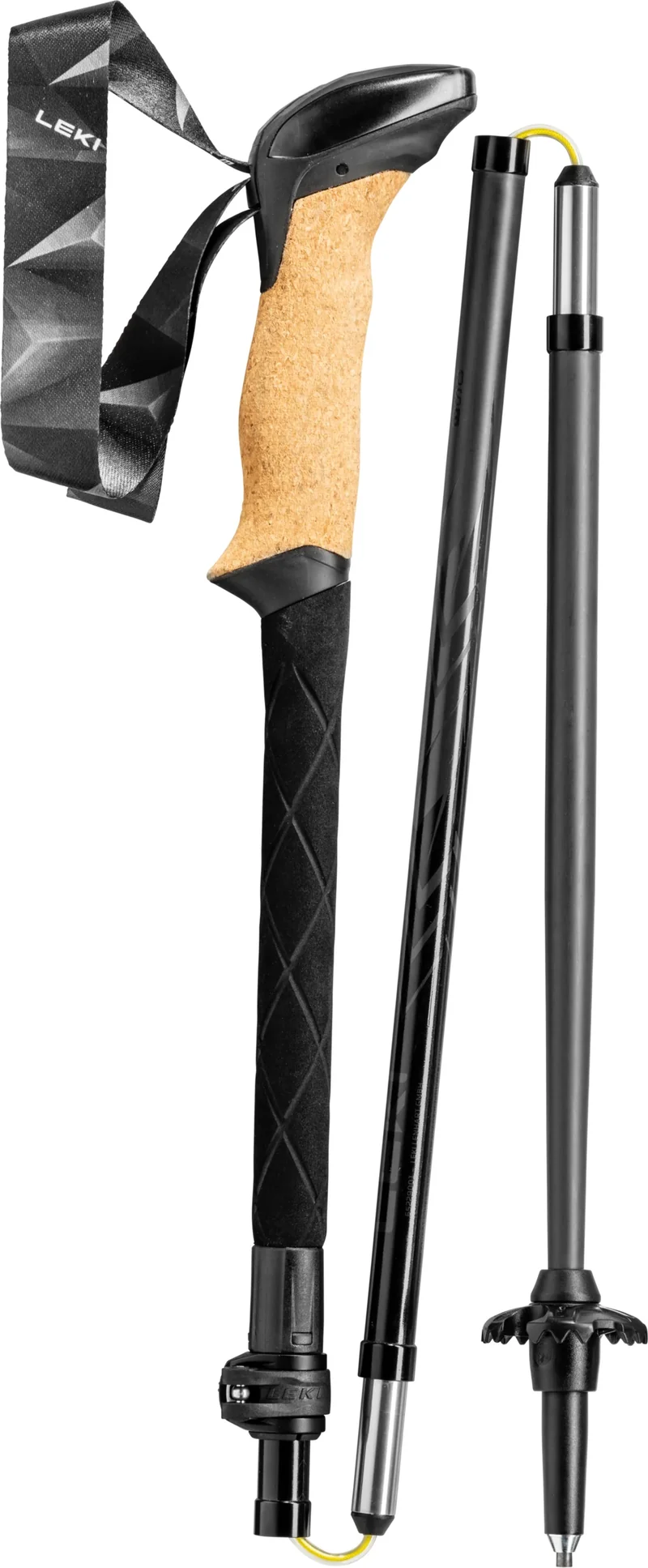 Leki BLACK SERIES FX CARBON Wanderstöcke black-clear-naturalcarbon (110-130 cm) Unisex