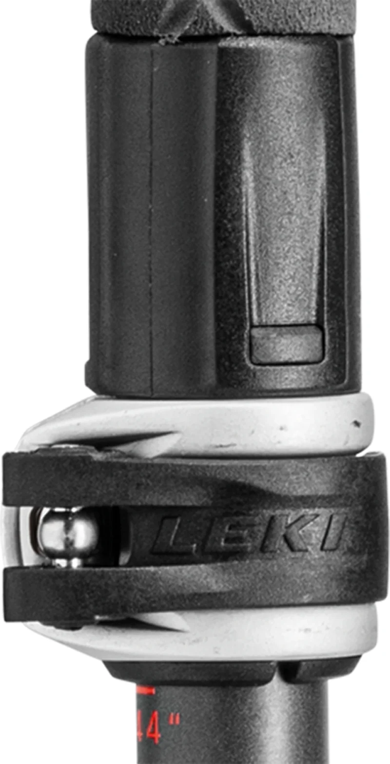 Leki MAKALU FX CARBON AS Wanderstöcke light anthracite-bright red-black (110-130 cm) Unisex