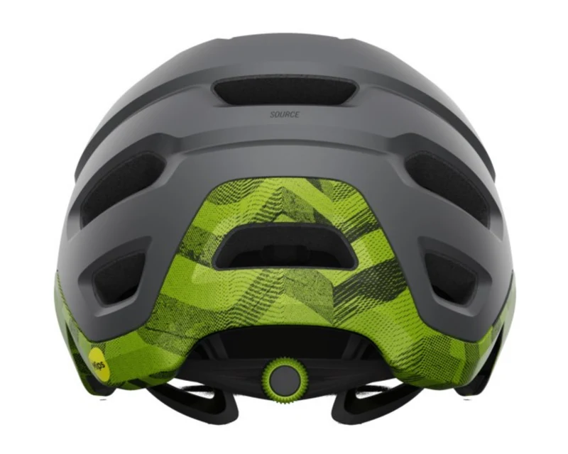 Giro SOURCE MIPS Fahrradhelm matte metallic black ano lime Herren