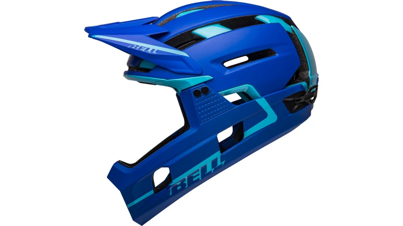 Bell SUPER AIR R SPHERICAL MIPS Fahrradhelm matte/gloss blues Unisex