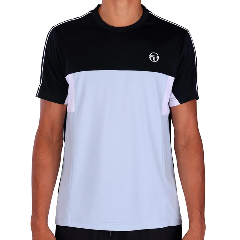 Caspio PL T-Shirt Herren - schwarz, hellblau
