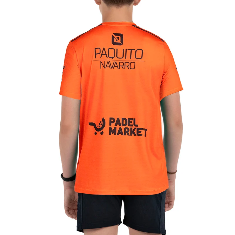 BULLPADEL MESIA JR Naranja PAQUITO NAVARRO (Camiseta)