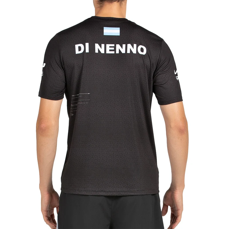 BULLPADEL MOFERO Negro FW25 MARTIN DI NENNO (Camiseta Oficial)
