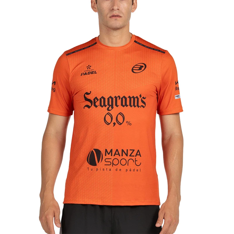 BULLPADEL MESIA Naranja FW25 PAQUITO NAVARRO (Camiseta Oficial)
