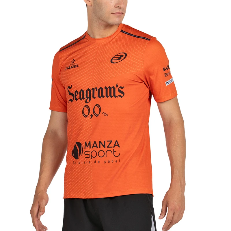 BULLPADEL MESIA Naranja FW25 PAQUITO NAVARRO (Camiseta Oficial)