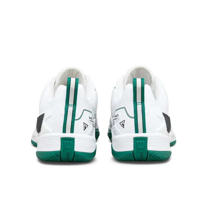 WILSON RUSH PRO 4.5 White/Green FW25 (Zapatillas)