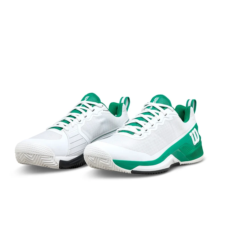 WILSON RUSH PRO 4.5 CLAY White/Green FW25 (Zapatillas)
