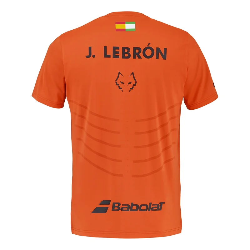 Replica J. Lebron T-Shirt Herren-orange