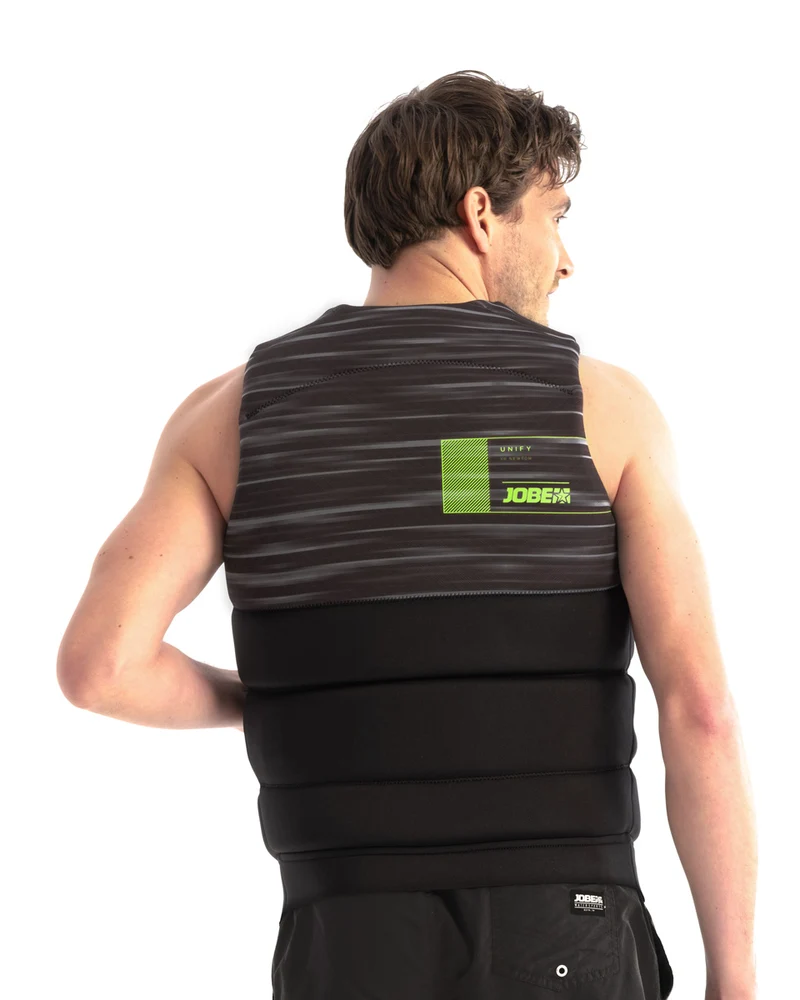 Jobe UNIFY SIDE ENTRY Schwimmweste black lime Herren