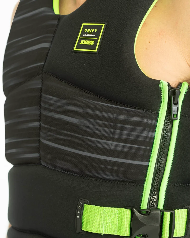 Jobe UNIFY SIDE ENTRY Schwimmweste black lime Herren