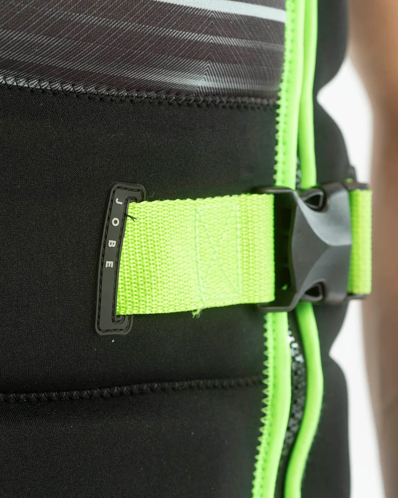 Jobe UNIFY SIDE ENTRY Schwimmweste black lime Herren
