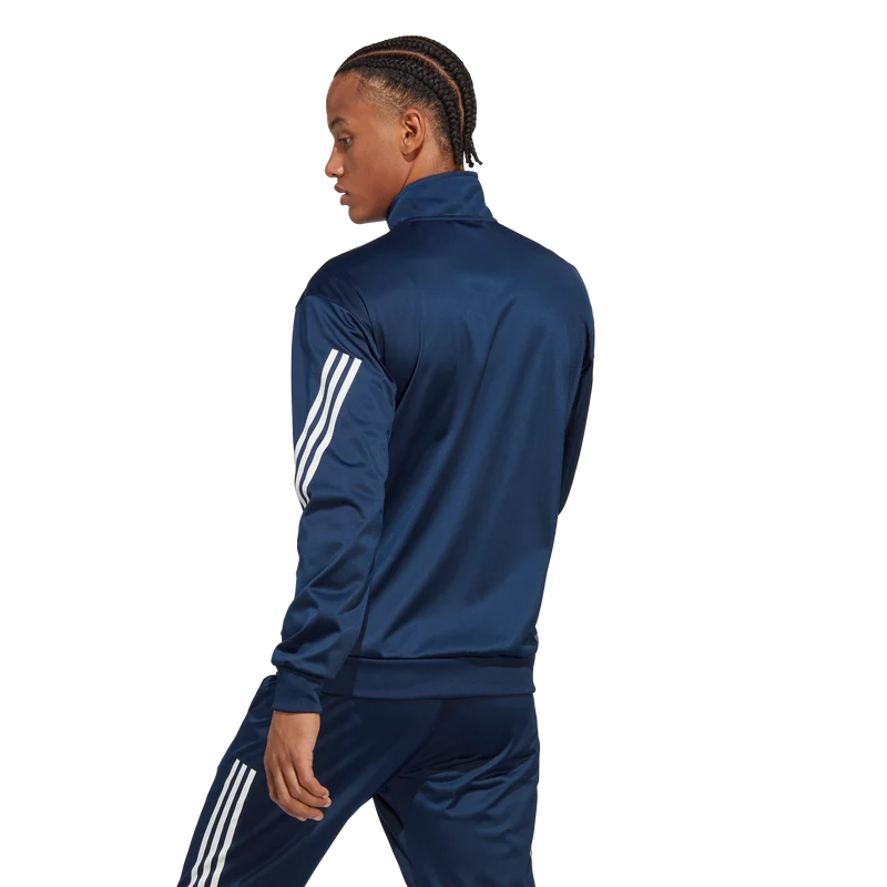 Adidas 3-Stripe Knitted Jacket (Navy)
