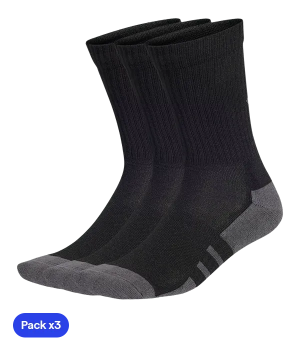 Calcetines Adidas Largos Crew Sock Negro/Blanco