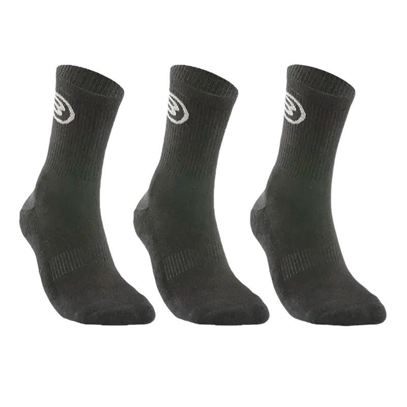 Calcetines Bullpadel BP252 Negros