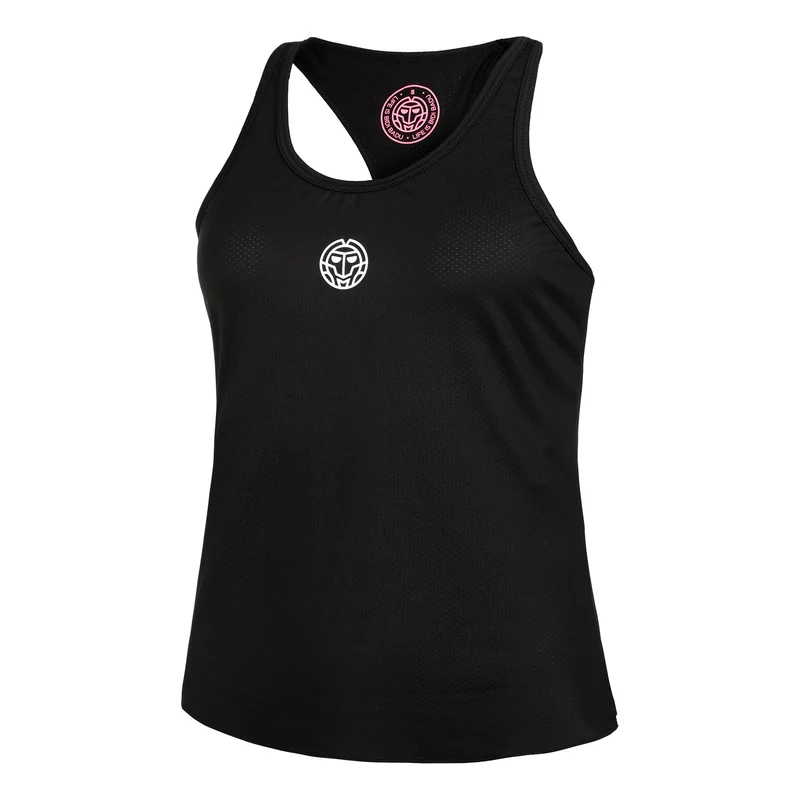 Crew Tank-Top Damen-Schwarz