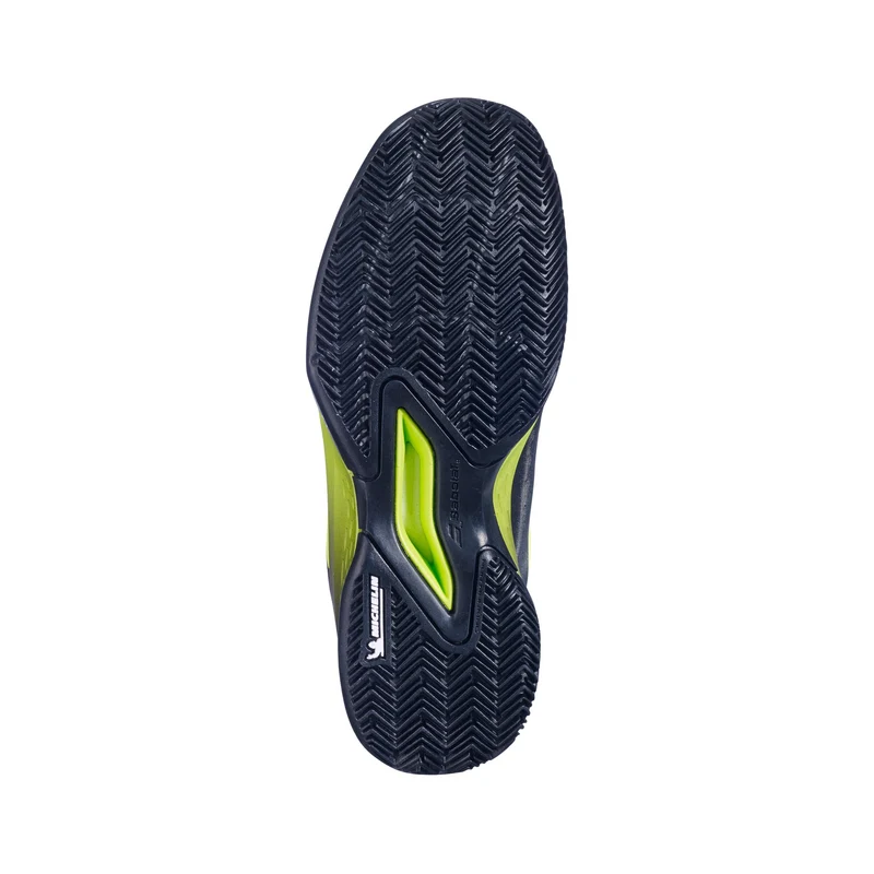 Propulse 3 Sandplatzschuh Kinder - schwarz, neongelb