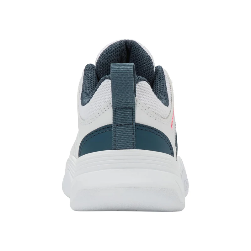 Court Express 2 Teppichschuh Kinder - weiß, petrol
