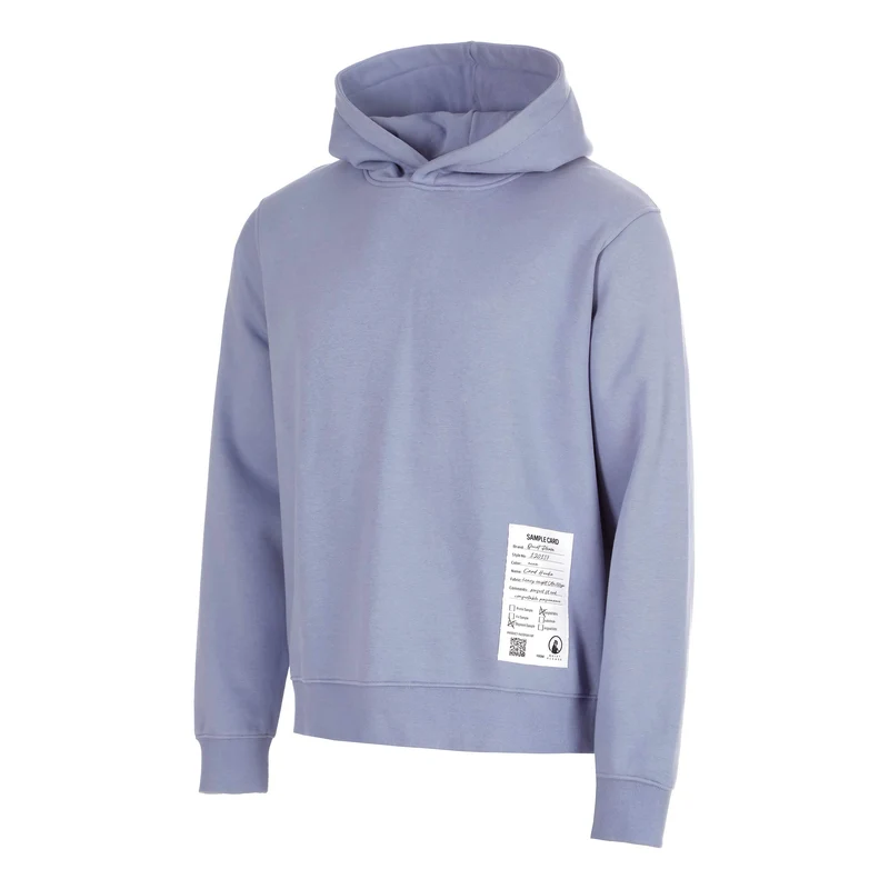 Sample Card Loose Fit Hoody Herren - blau
