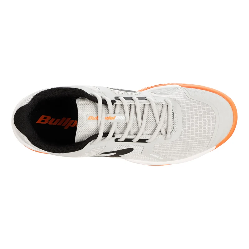 Indiga Padelschuh Herren - hellgrau, schwarz