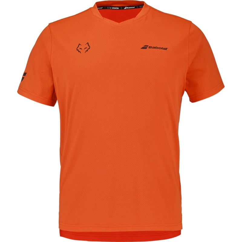 Babolat Crew Neck T-Shirt Lebron 2026 Red Orange