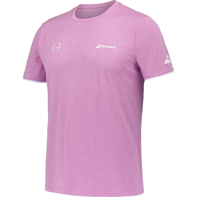 Babolat Crew Neck T-Shirt Lebron Pink