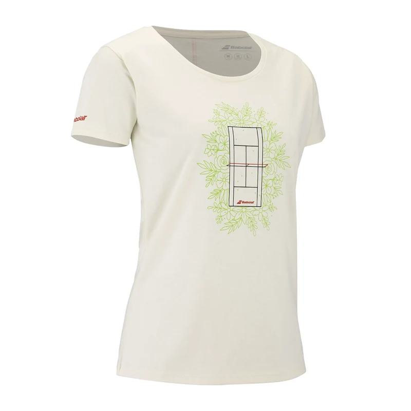 Babolat Exercise Message Tee W Cannoli Cream